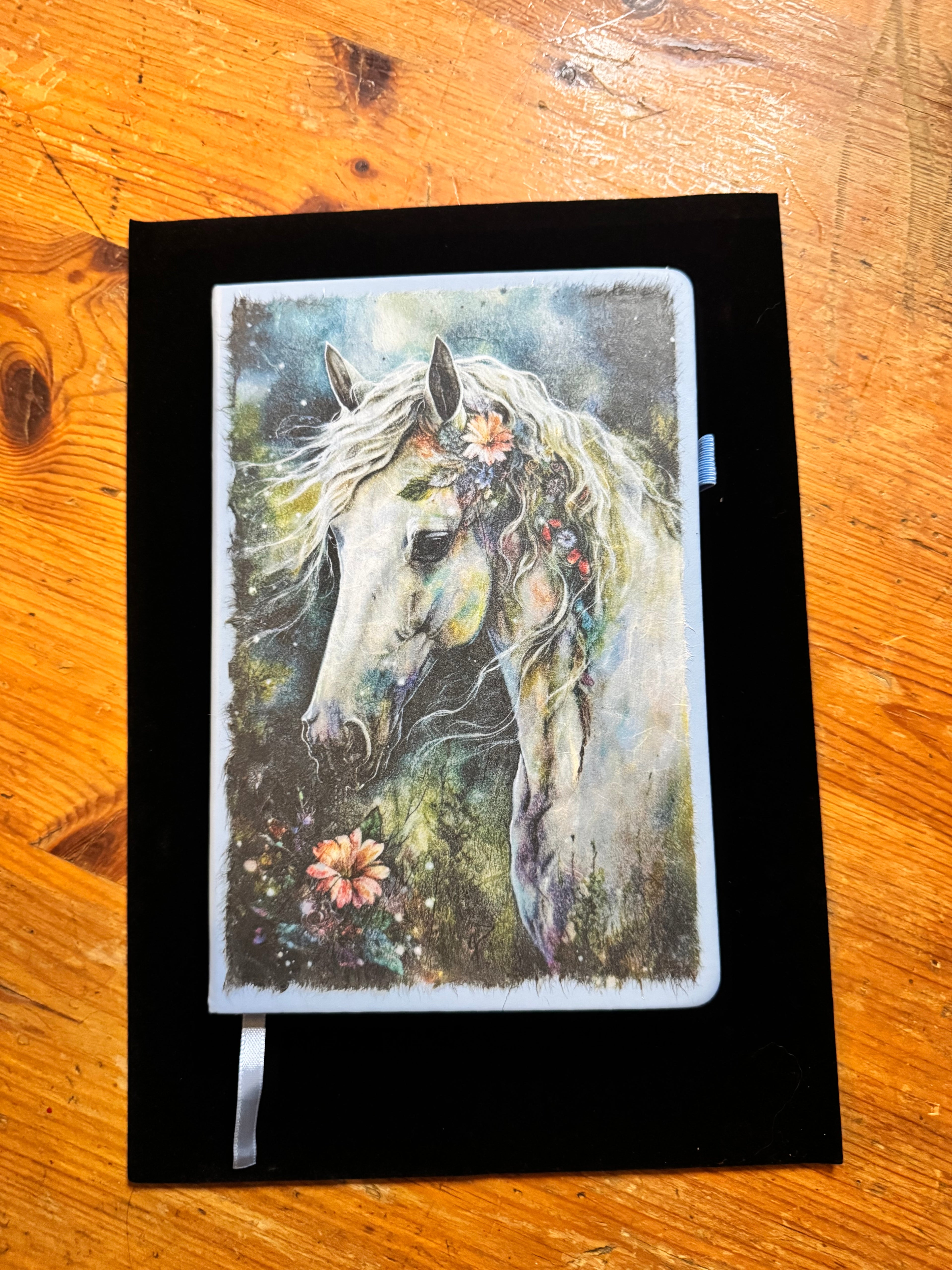 Colorful Horse Notebook $25