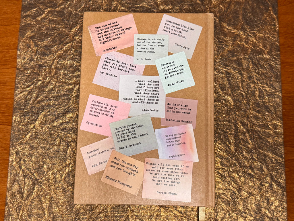 Block Style Quote Book