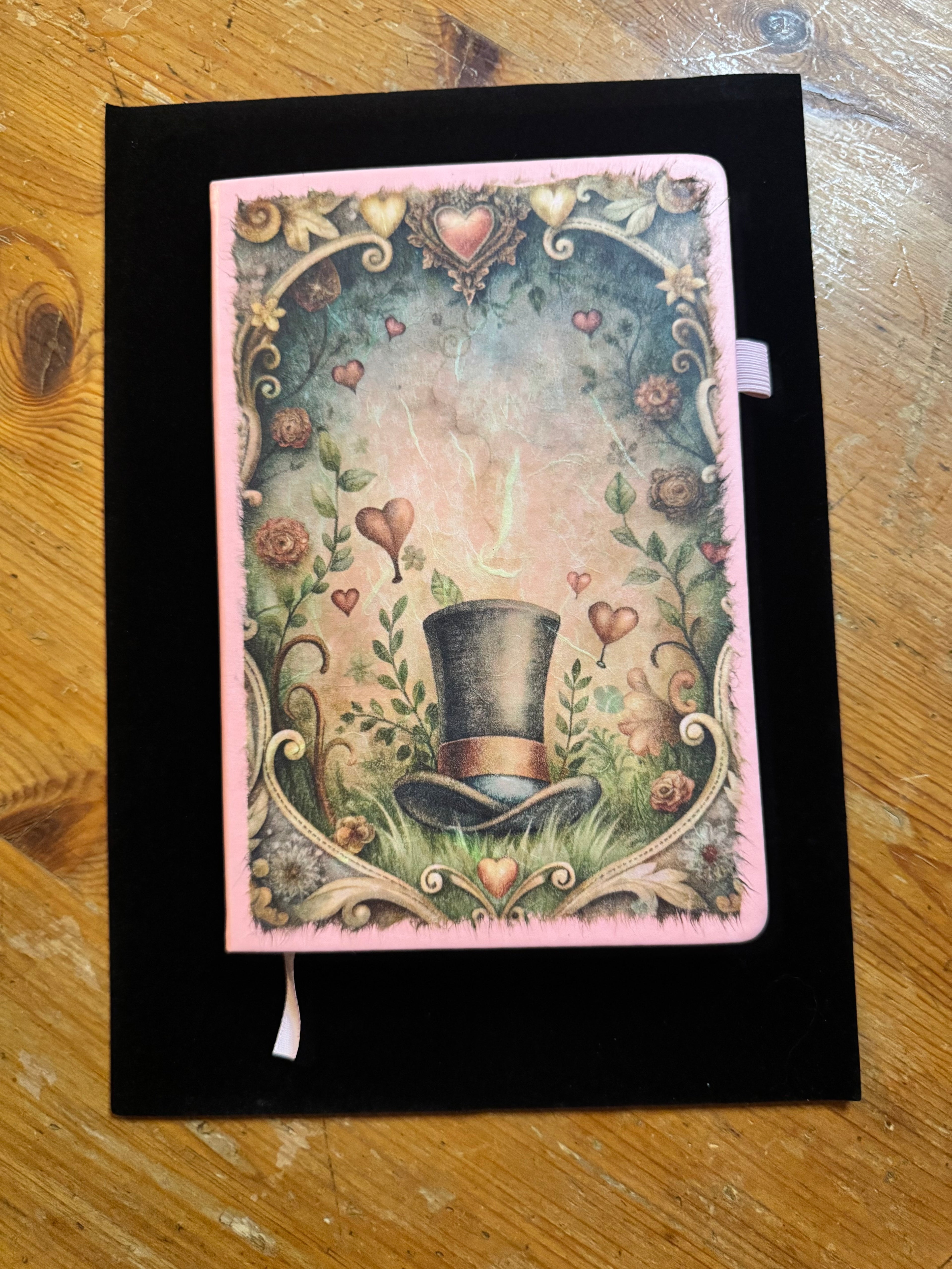 Alice in Wonderland Notebook $25