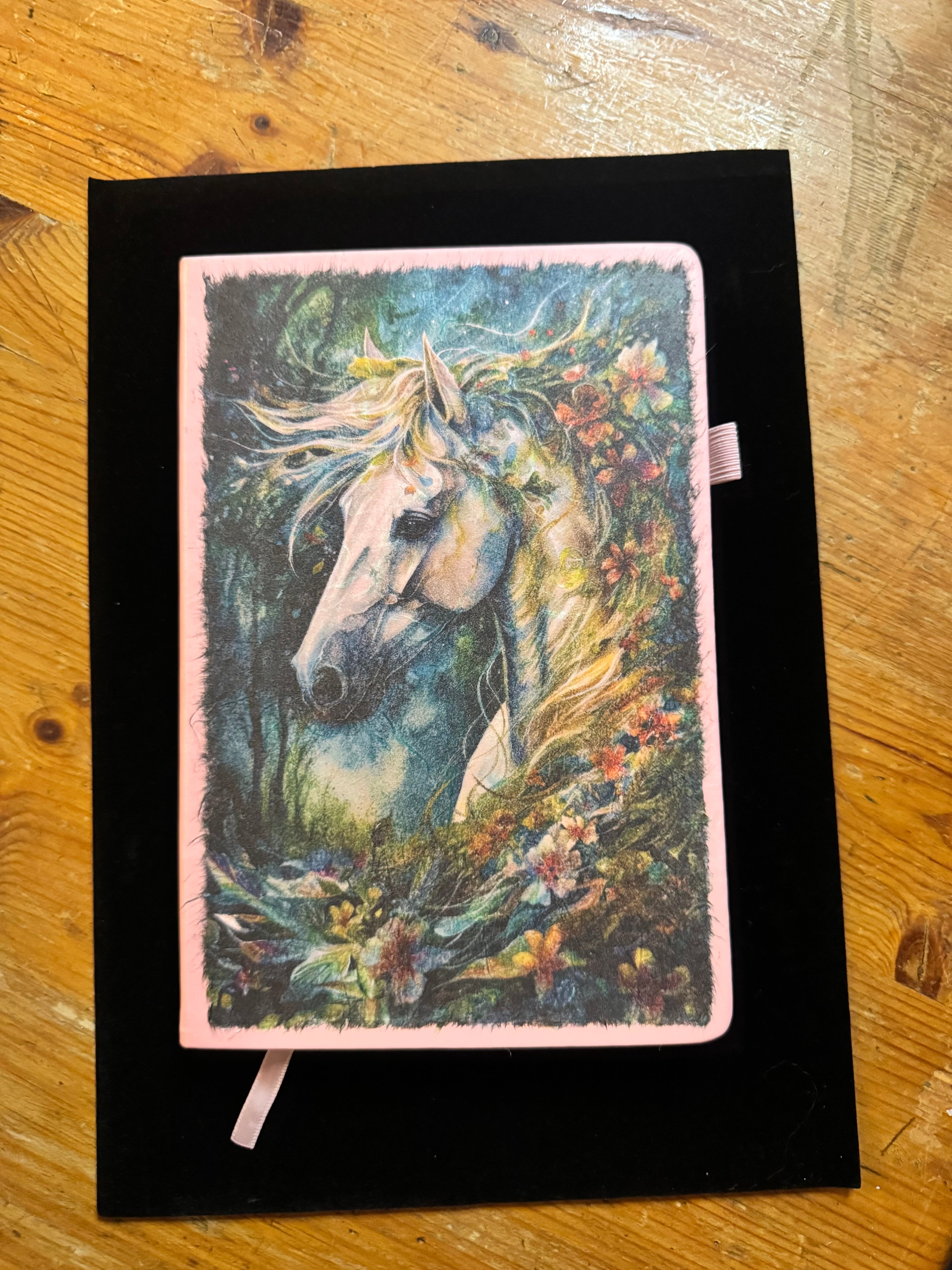 Colorful Horse Notebook $25