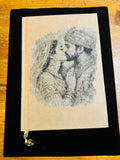 Romantic Couples in History Sketchbook $30