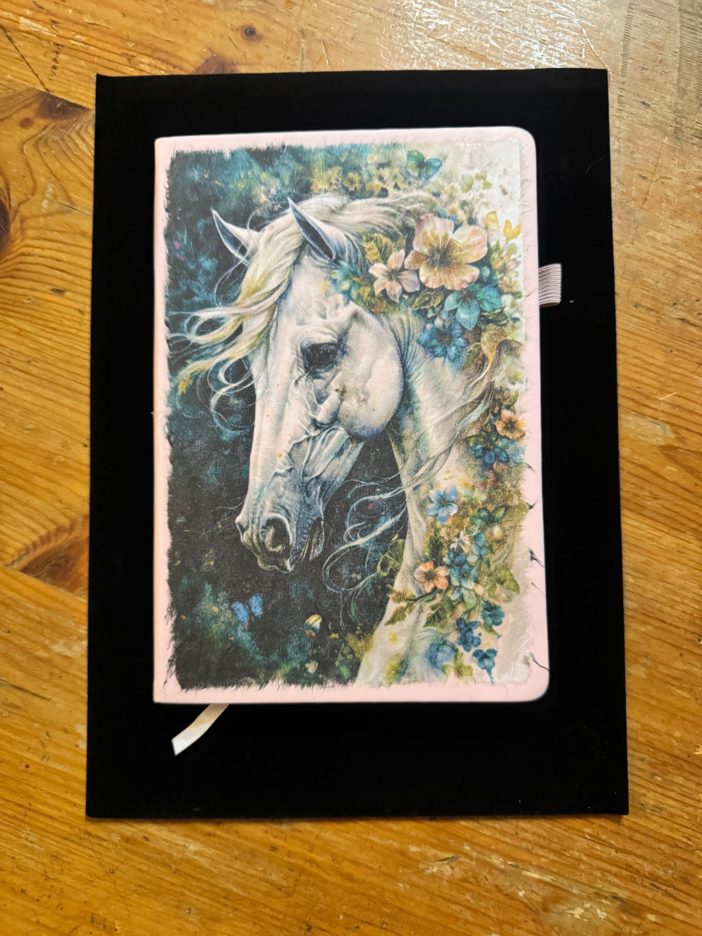Colorful Horse Notebook $25