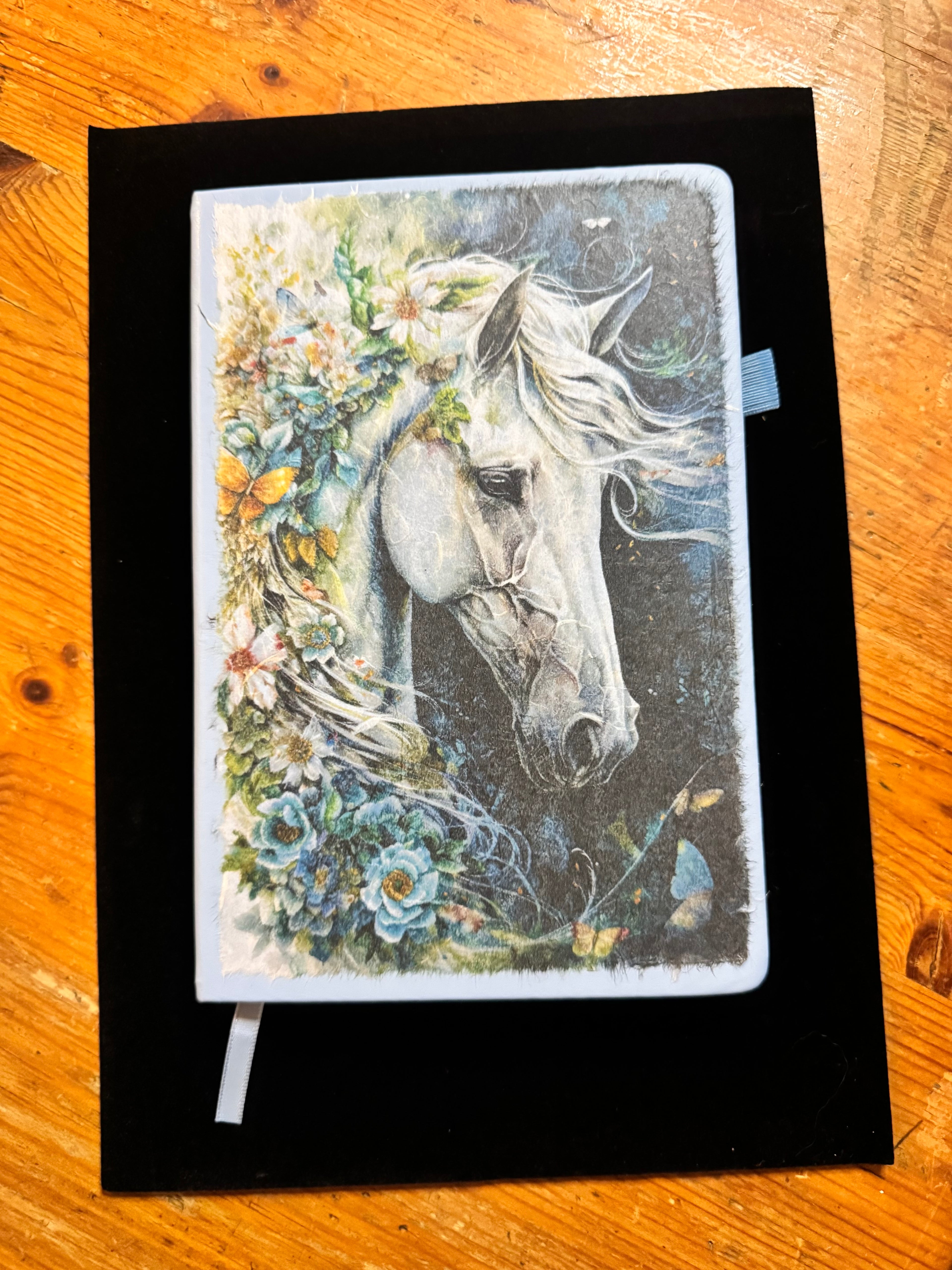 Colorful Horse Notebook $25