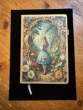 Alice in Wonderland Notebook $25
