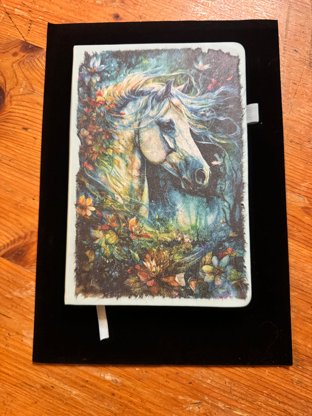 Colorful Horse Notebook $25