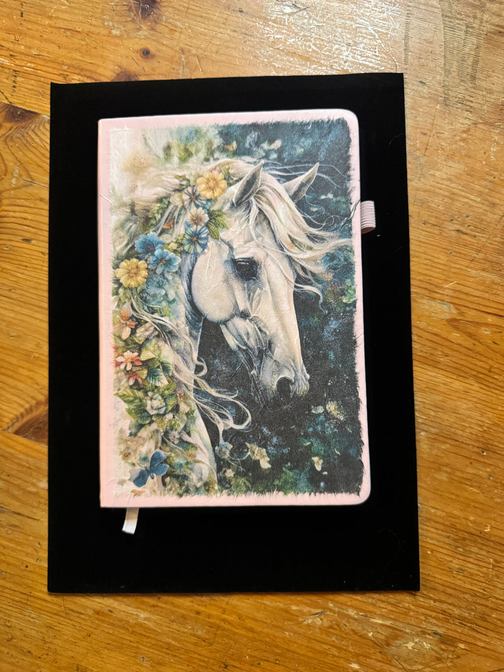 Colorful Horse Notebook $25