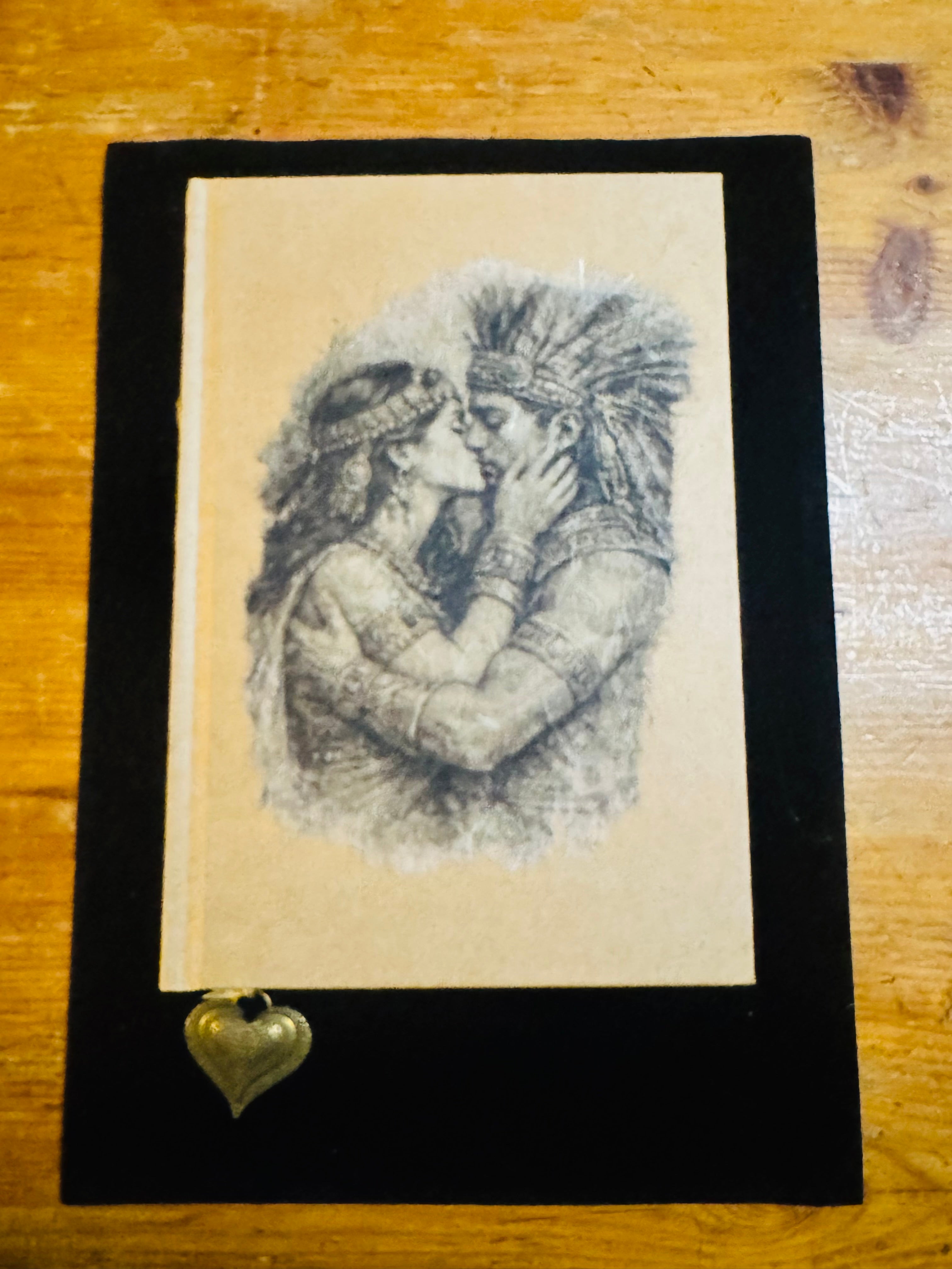 Romantic a couples in History Sketchbook $30
