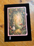 Alice in Wonderland Notebook $25