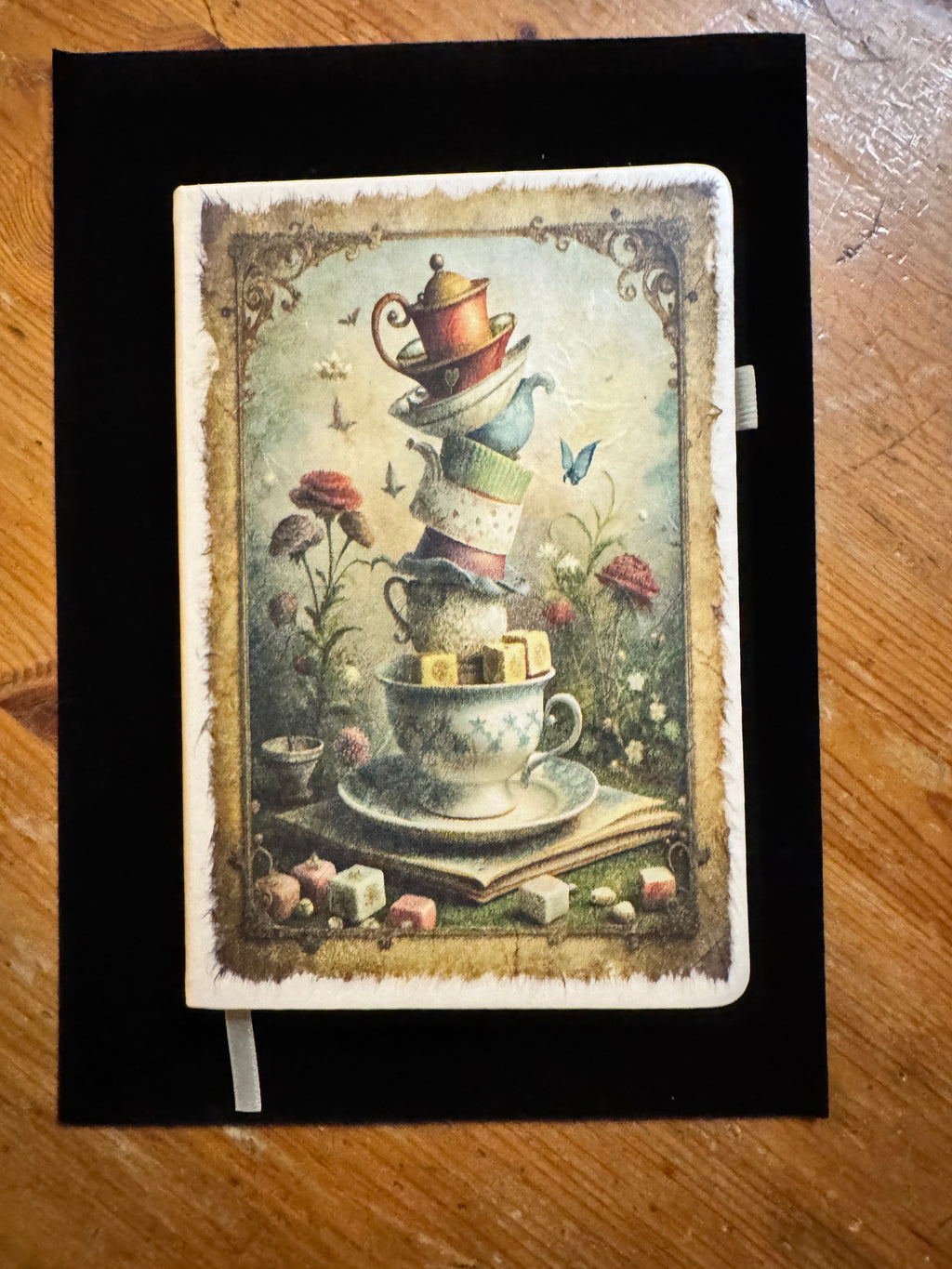 Alice in Wonderland Notebook $25
