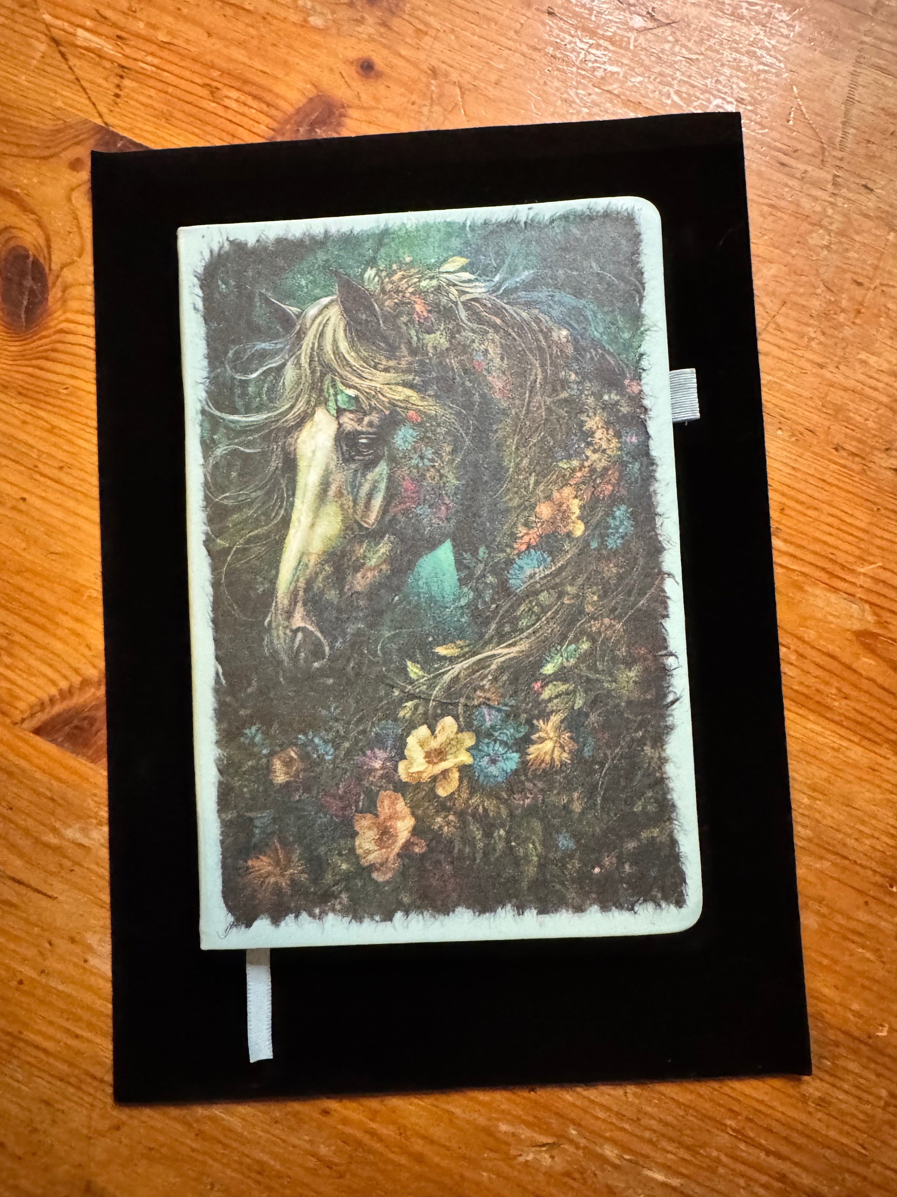 Colorful Horse Notebook $25