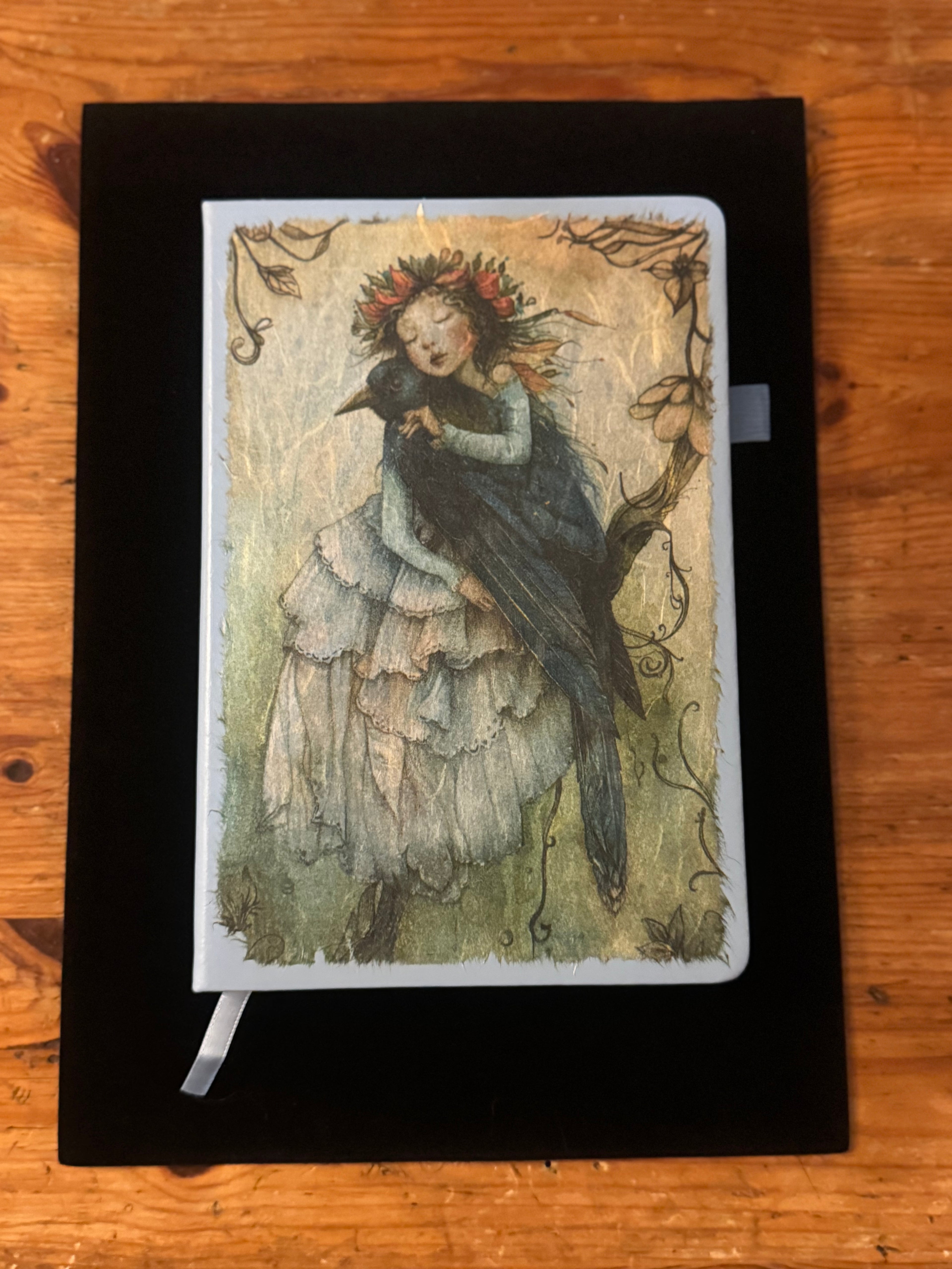 Bird Fairy Lavender Journal $25