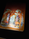 Garden Gate Orange Fall Journal $25