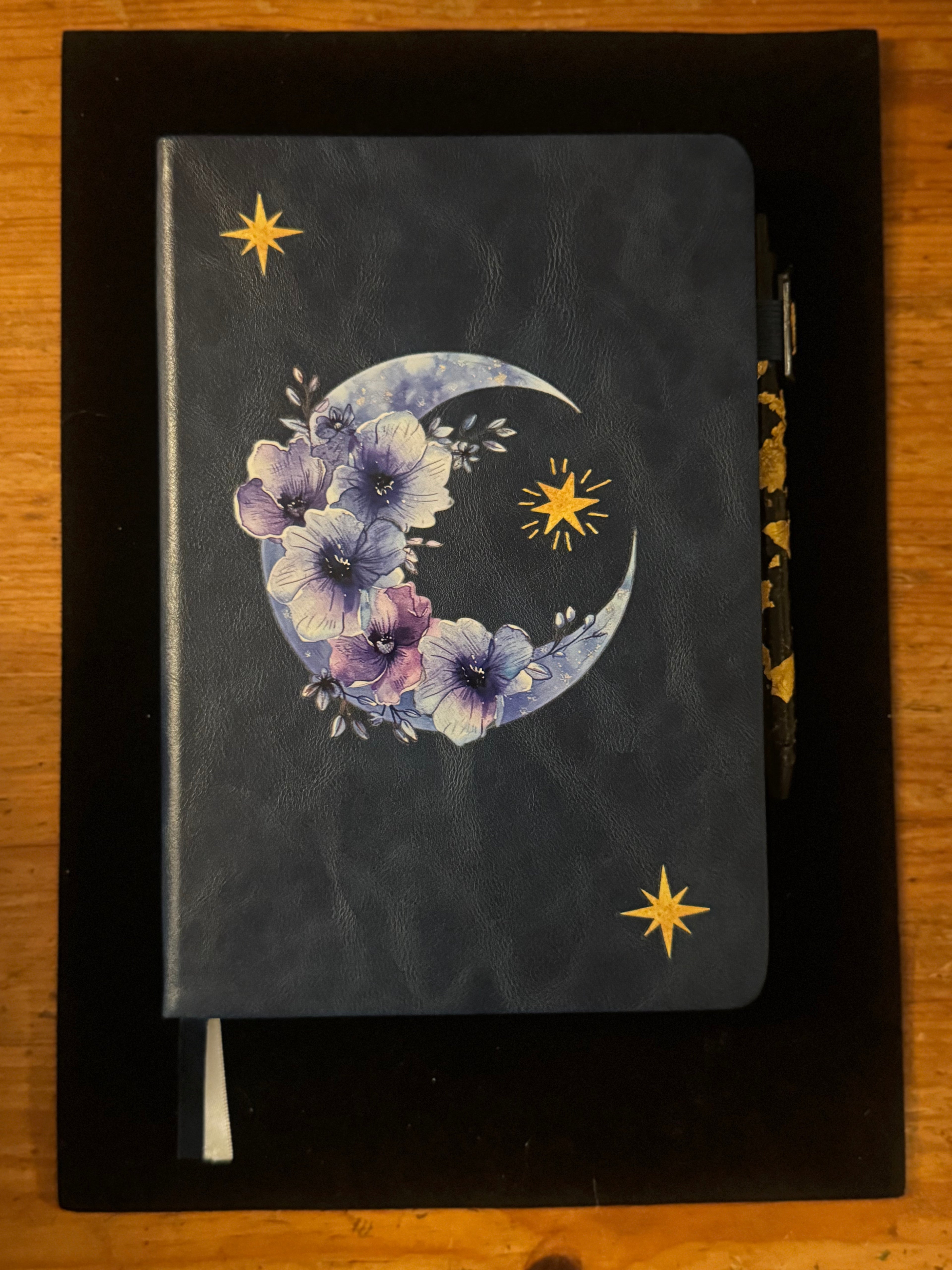 Moon Magik Navy Journal $25
