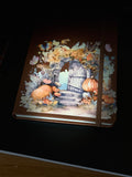 Garden Gate Brown Autumn Journal $25