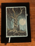 Earth/Moon Goddess Blue Green Journal $25