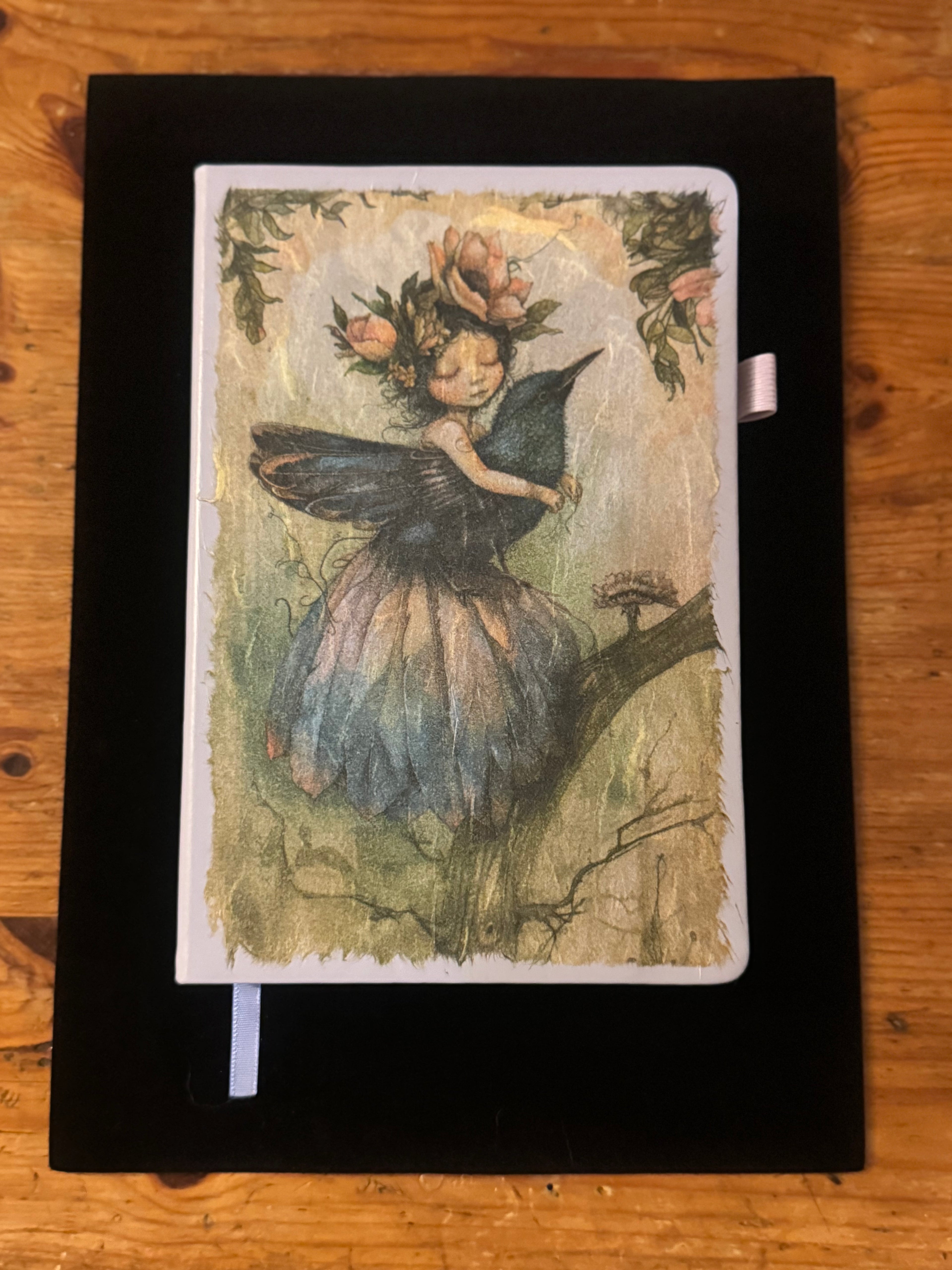 Bird Fairies Lavender Journal $25