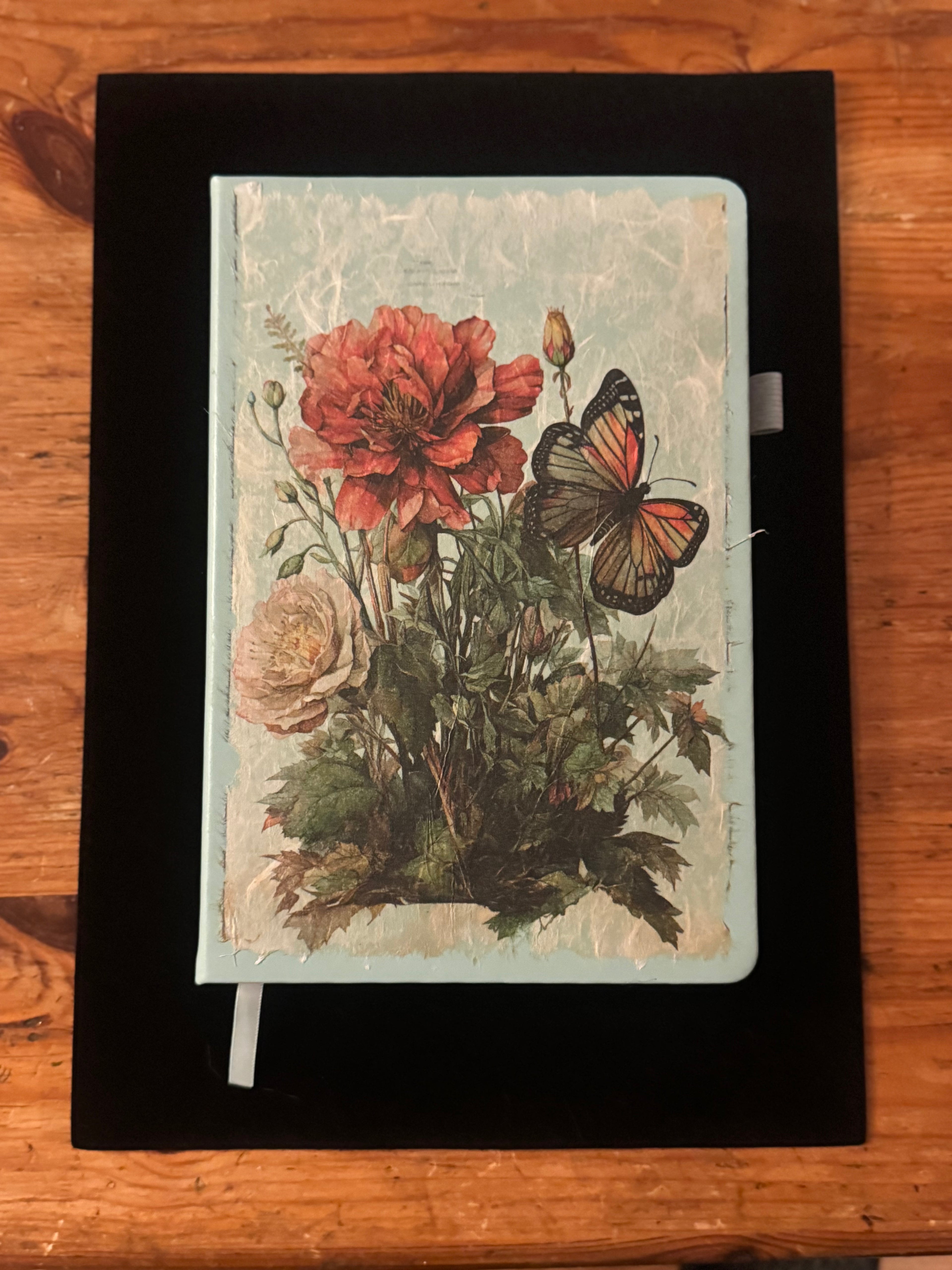 Botanicals Blue Green Journal $25