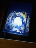 Garden Gate Blue (daylight) Journal $25