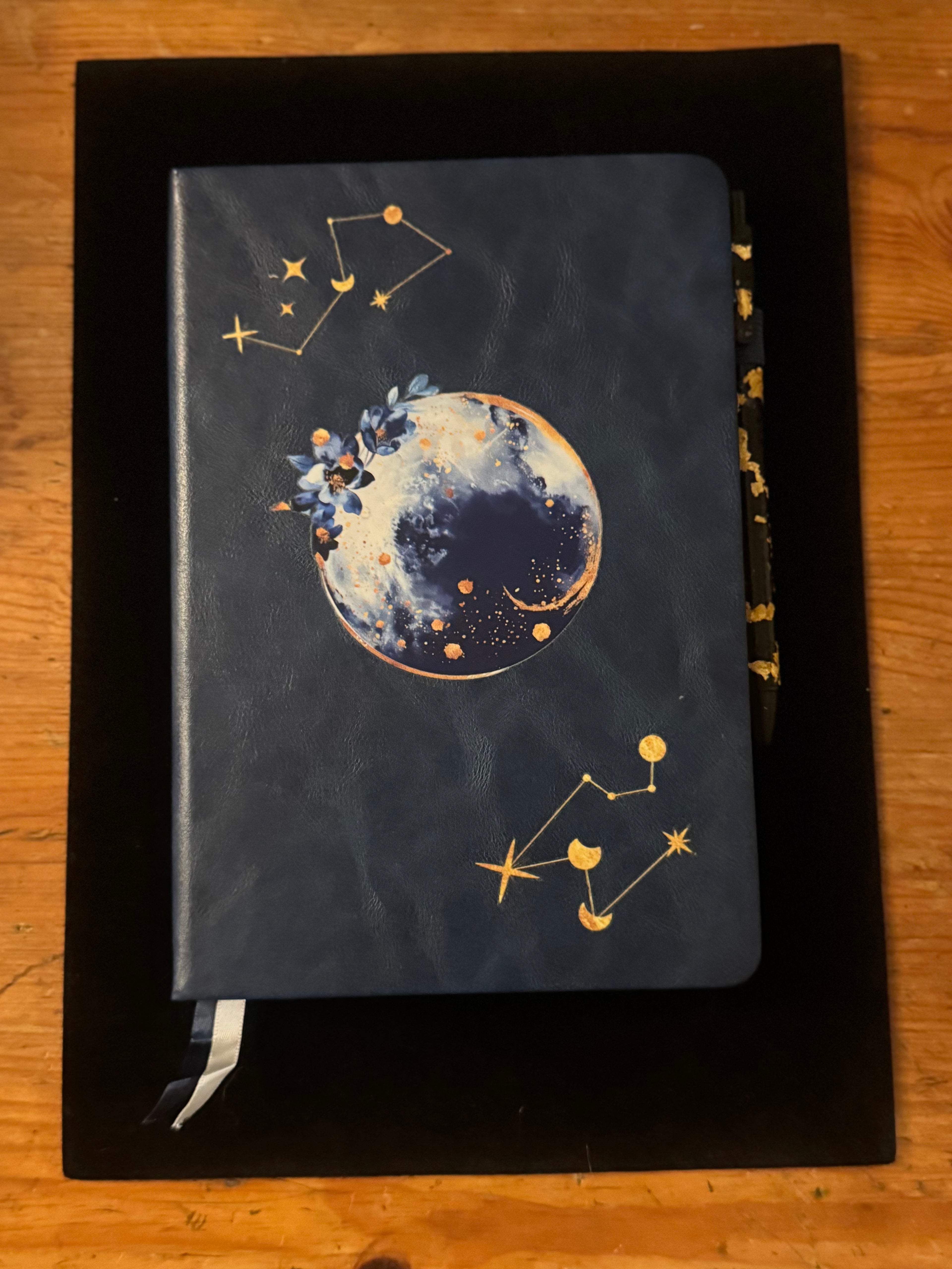Moon Magik Navy Journal $25