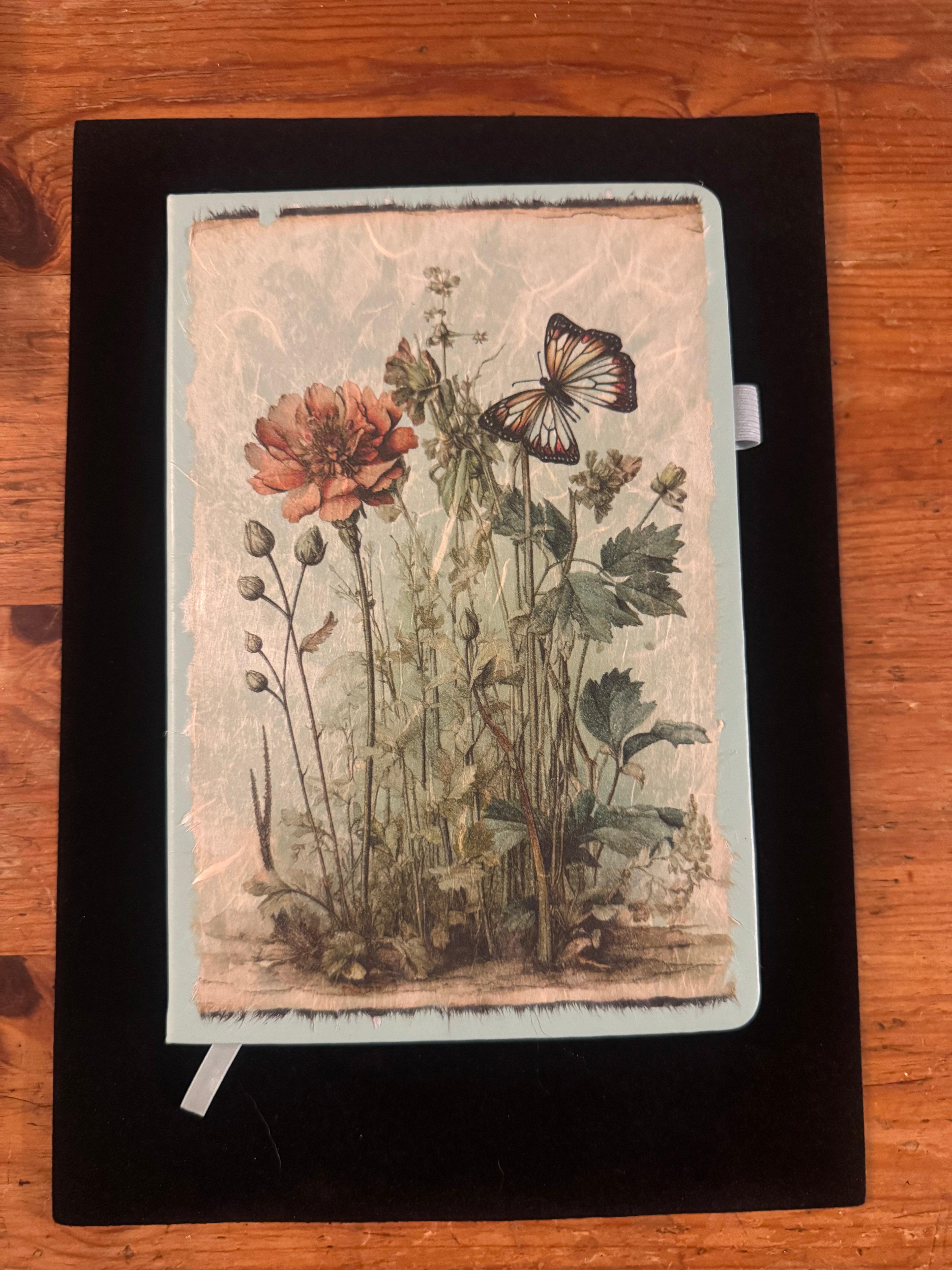 Botanicals Blue Green Journal $25